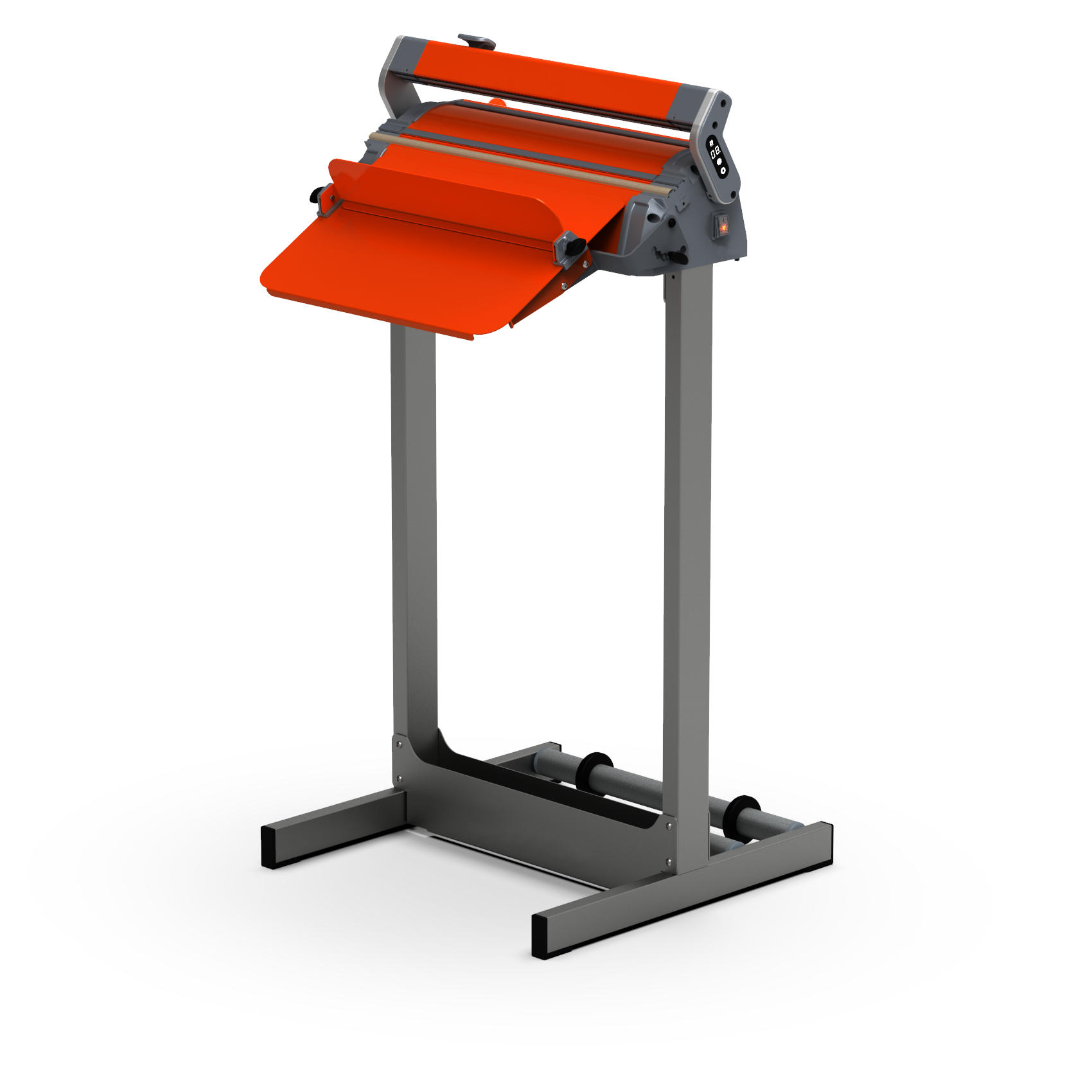 impulse sealer with support and short table