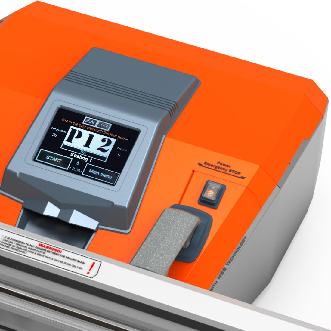 IQ-Typ high performance industrial impulse sealer program settings